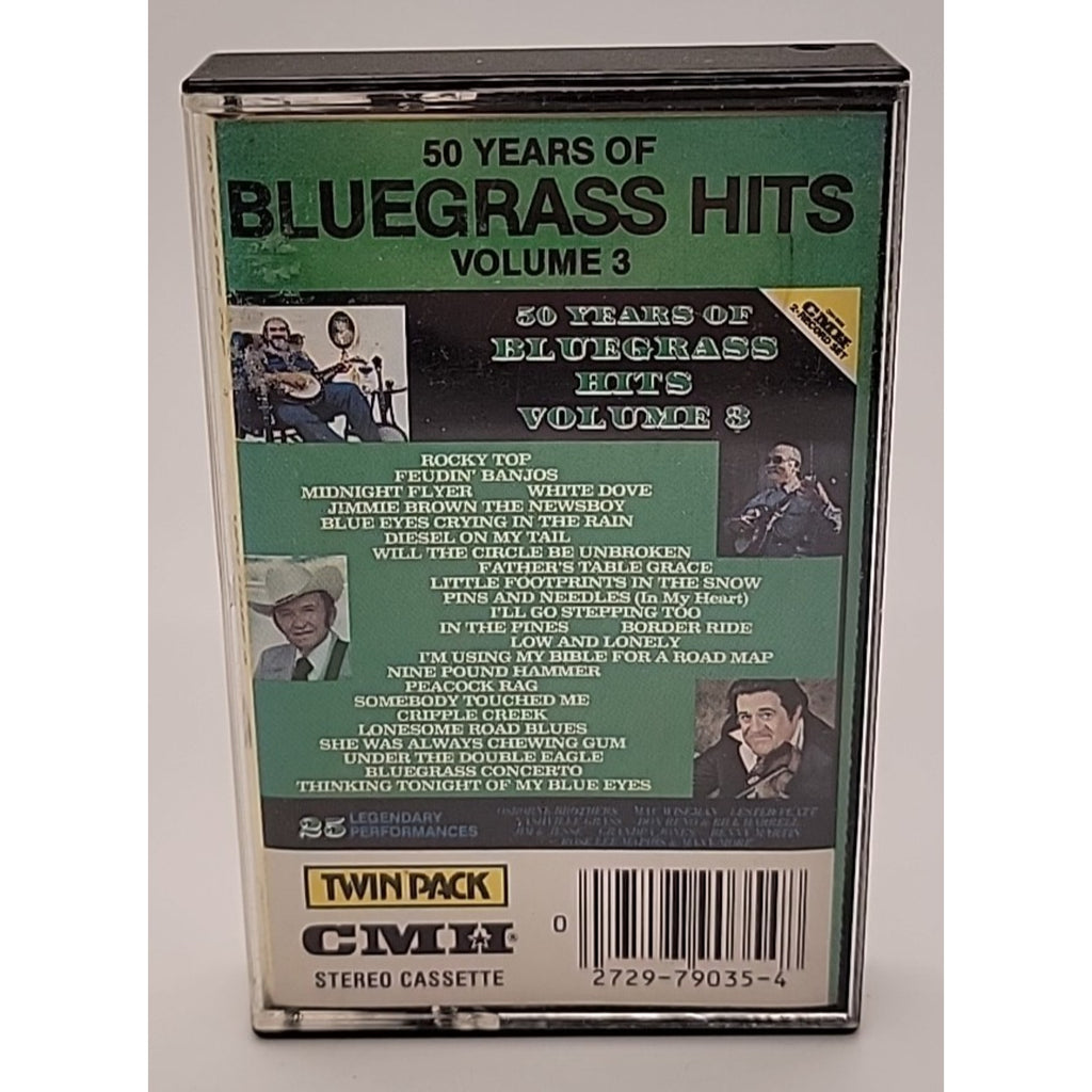 Vol. 3 50 Years of Bluegrass by Various (Cassette, 1995)