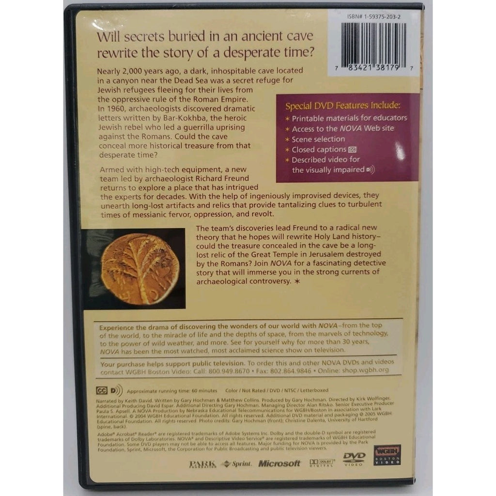 Nova: Ancient Refuge in the Holy Land (DVD, 2004)