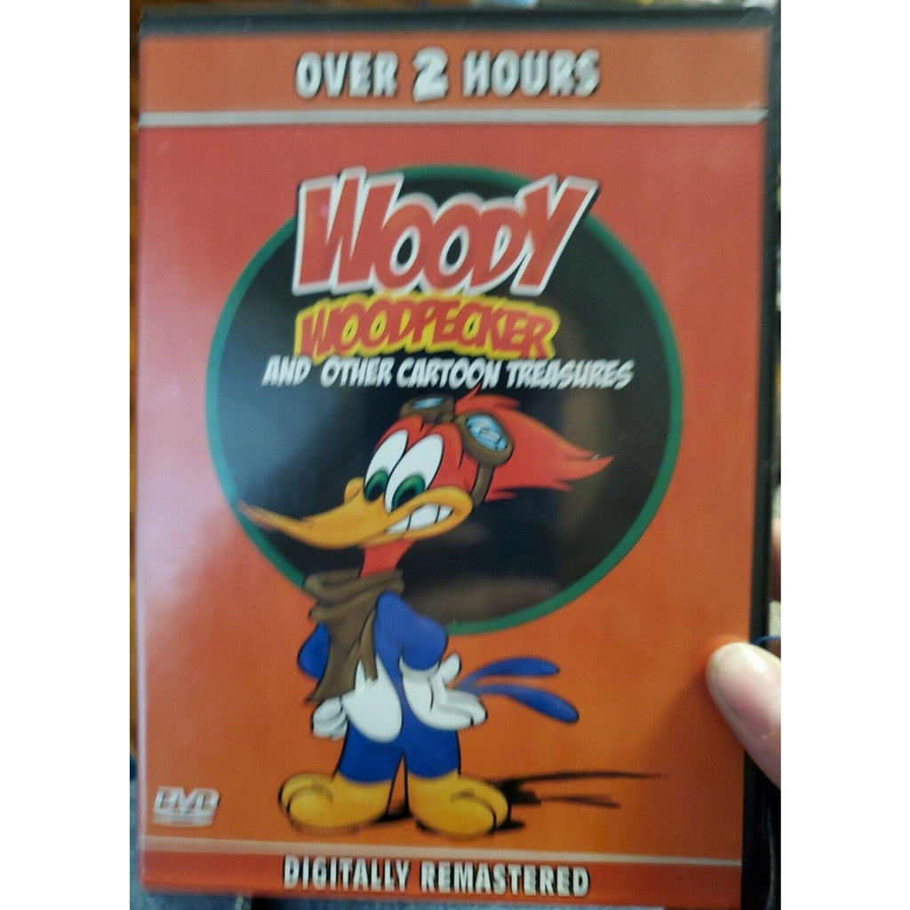 Woody Woodpecker and Other Cartoon Treasures Digitally Remastered DVD 2+ Hours