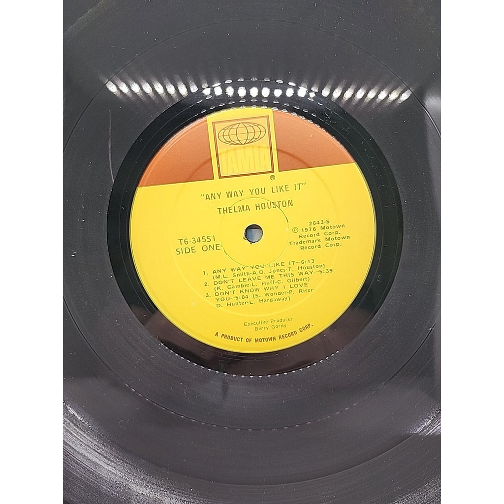 Thelma Houston - Any Way You Like It - Tamla Records LP