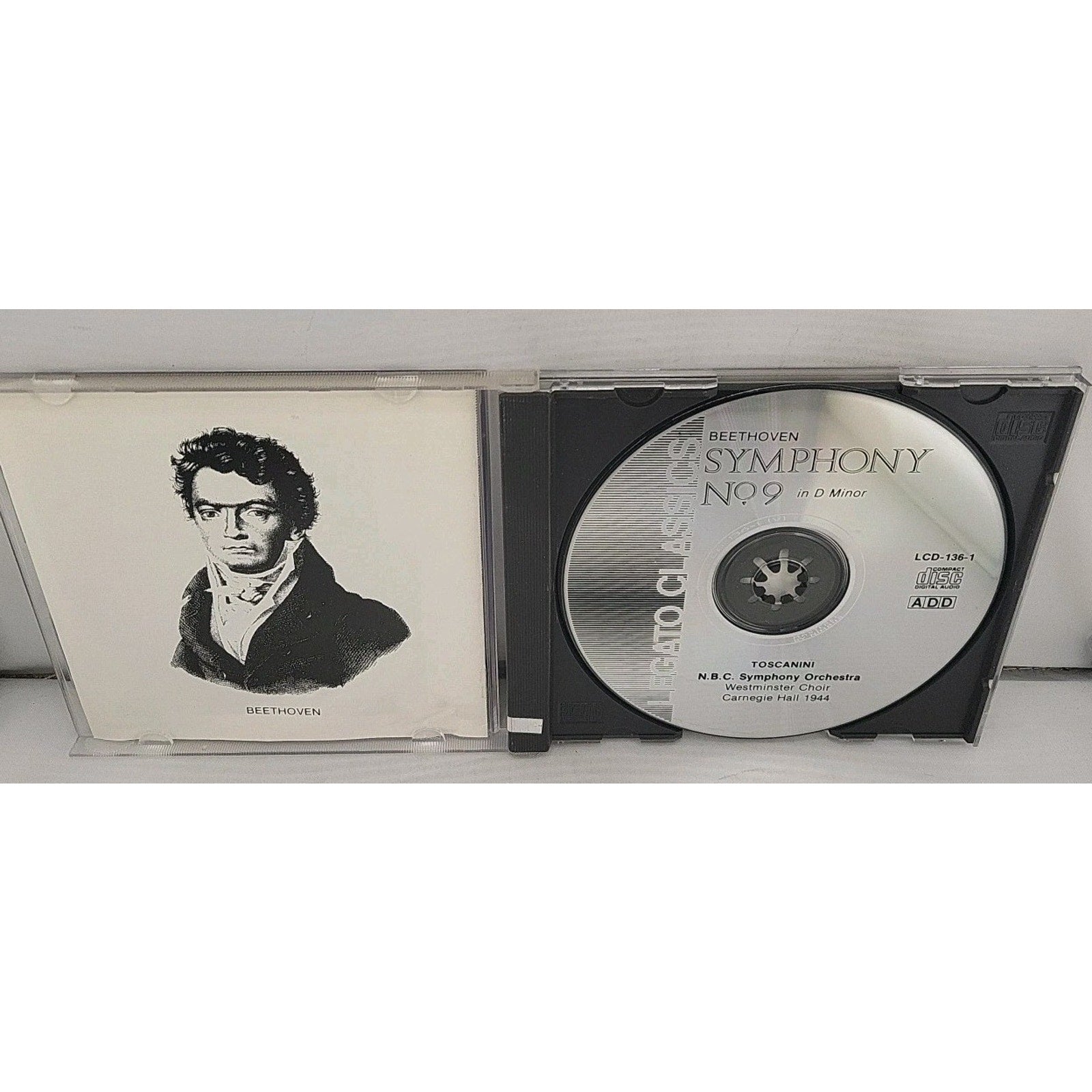 Toscanini: Beethoven Symphony No. 9 Legato CD