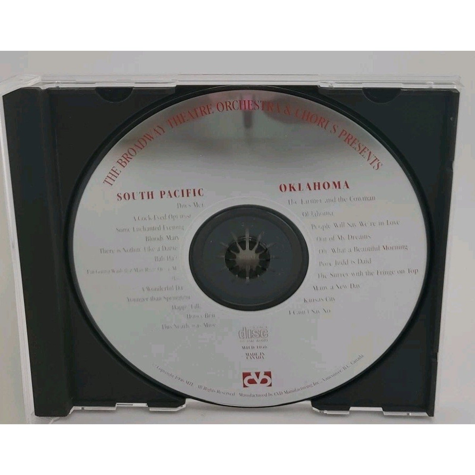 South Pacific / Oklahoma: Two Great Musicals on One CD
