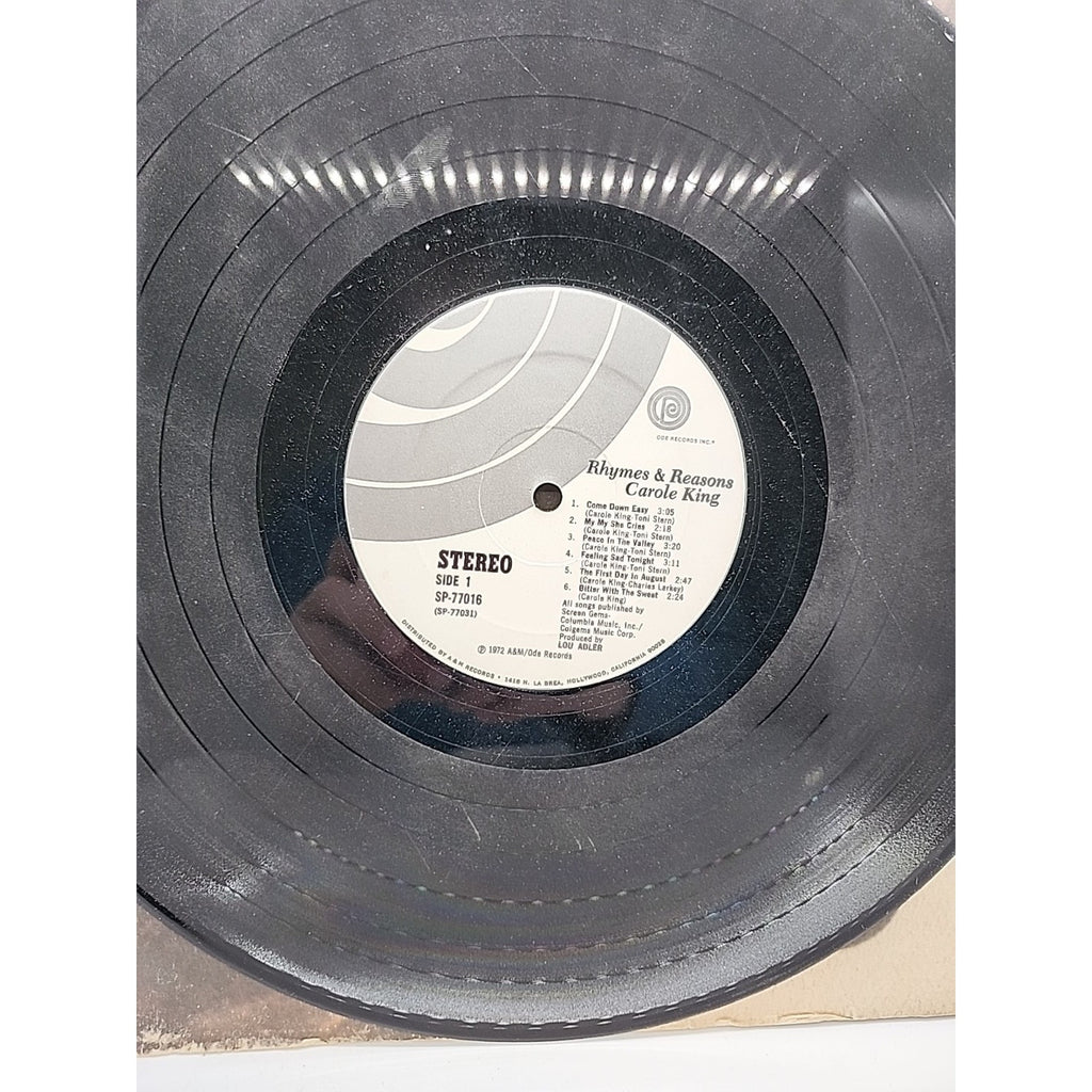 Carole King - Rhymes And Reasons (Record)