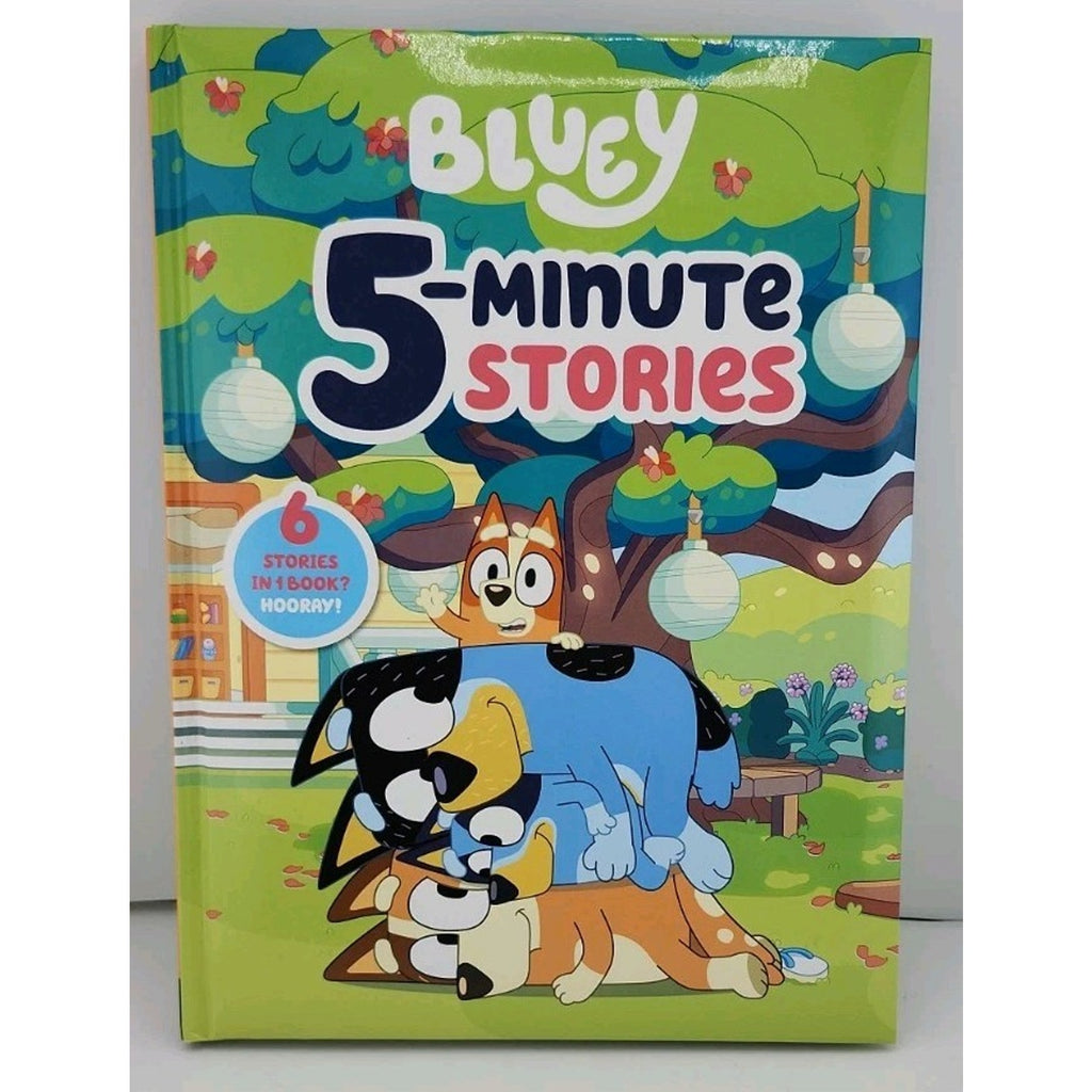Bluey 5-Minute Stories : 6 Stories in 1 Book? Hooray! by Penguin Young...