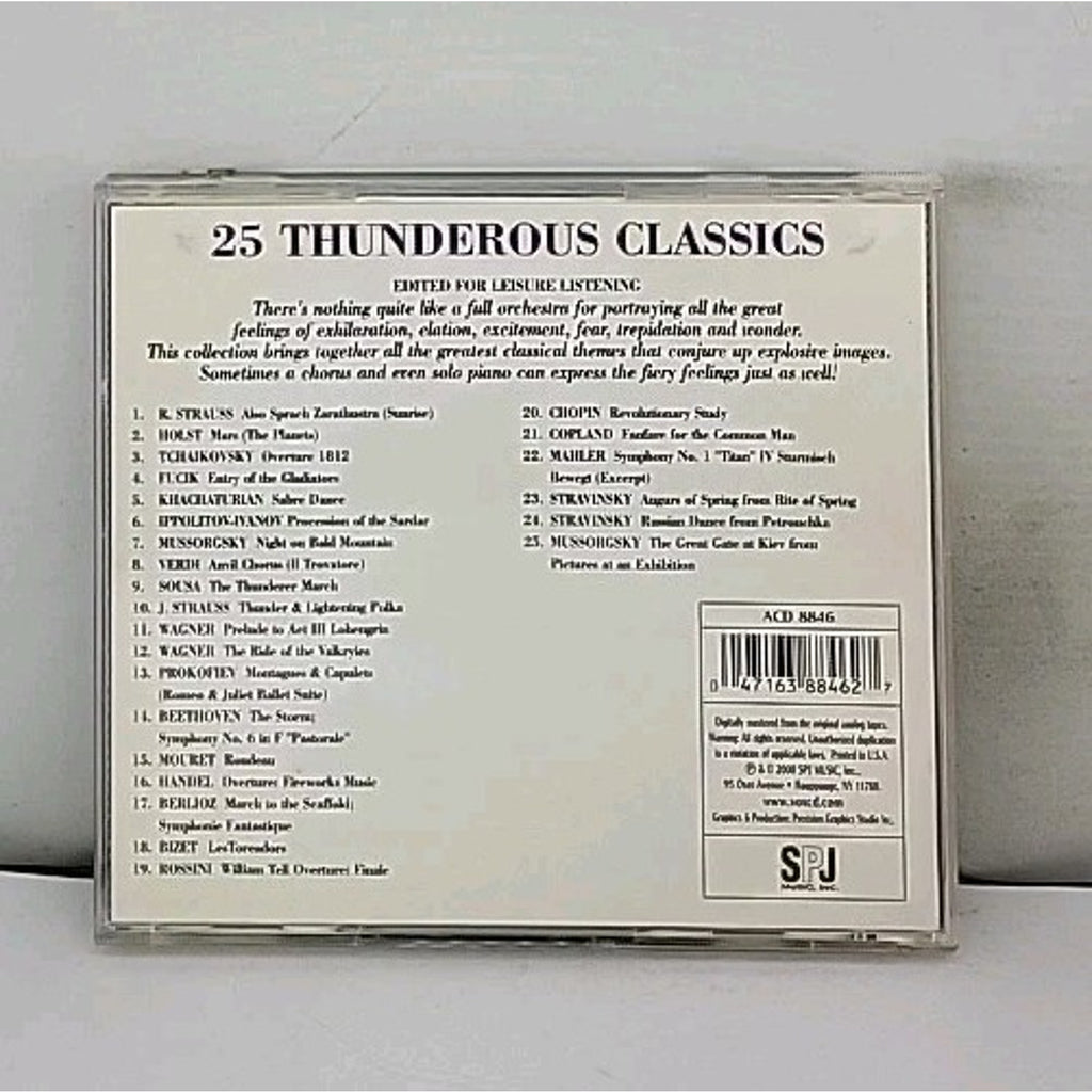 25 Thunderous Classics by Various (CD, 2000)
