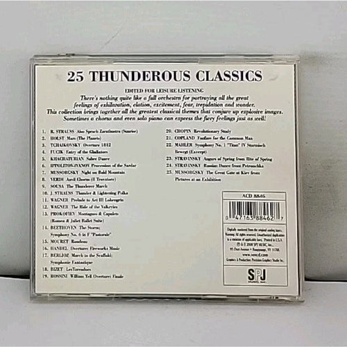 25 Thunderous Classics by Various (CD, 2000)
