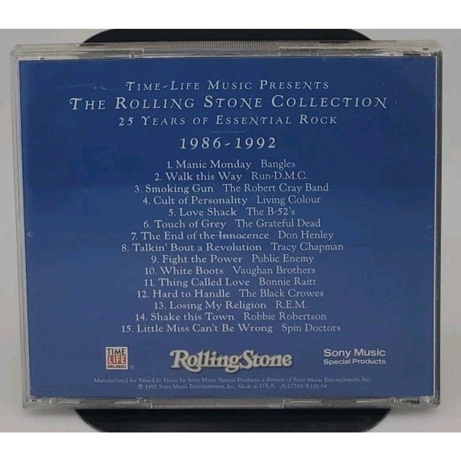 The Rolling Stone Collection .1986-1992 (1993,CD)
