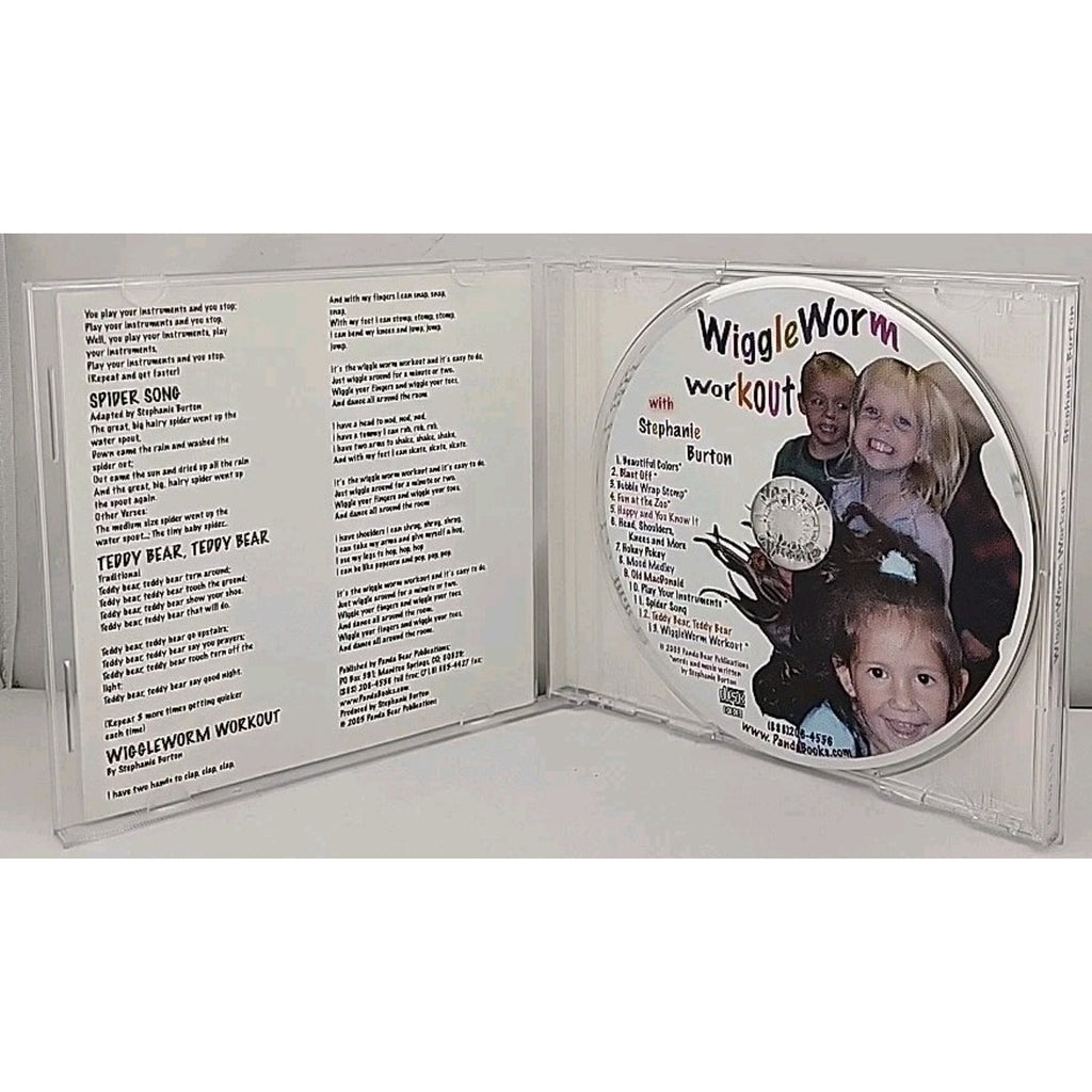 Wiggleworm Workout With Stephanie Burton CD