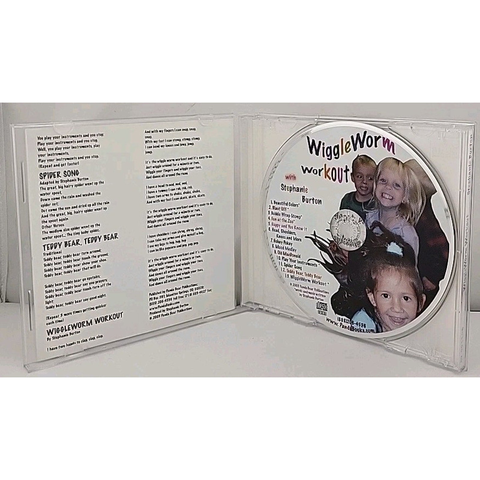 Wiggleworm Workout With Stephanie Burton CD