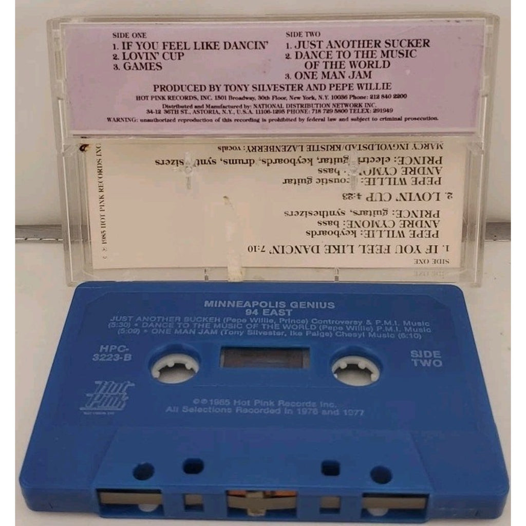 94 East Minneapolis Genius Historic 1977 Prince Pepe Willie (Cassette)