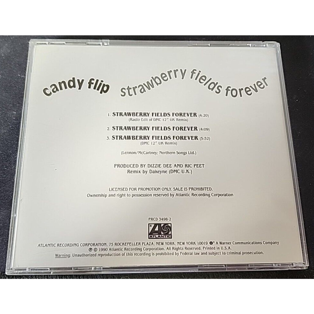 Strawberry Fields Forever by Candy Flip - Singles - (CD, 1990, Atlantic)