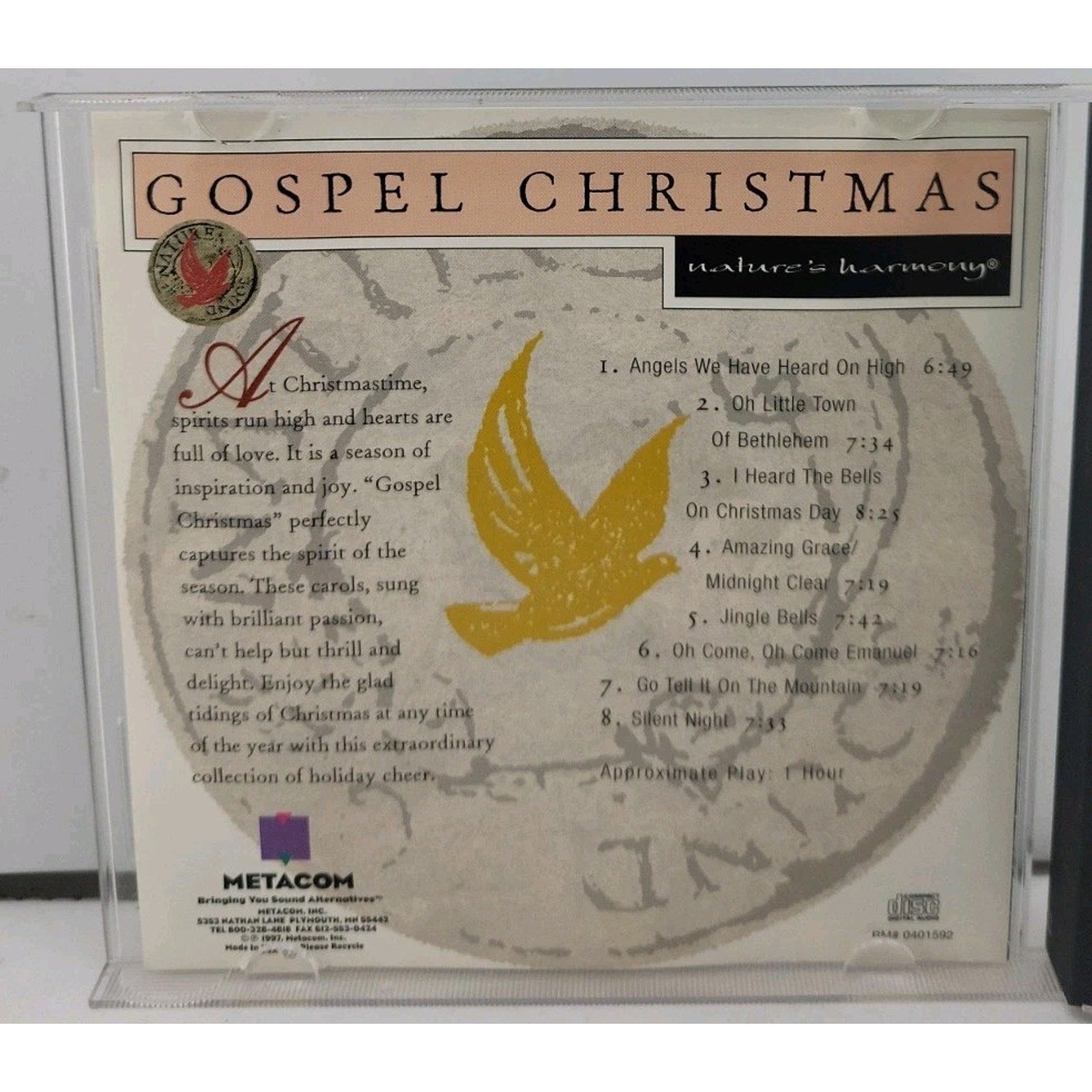 Gospel Christmas Nature's Harmony CD