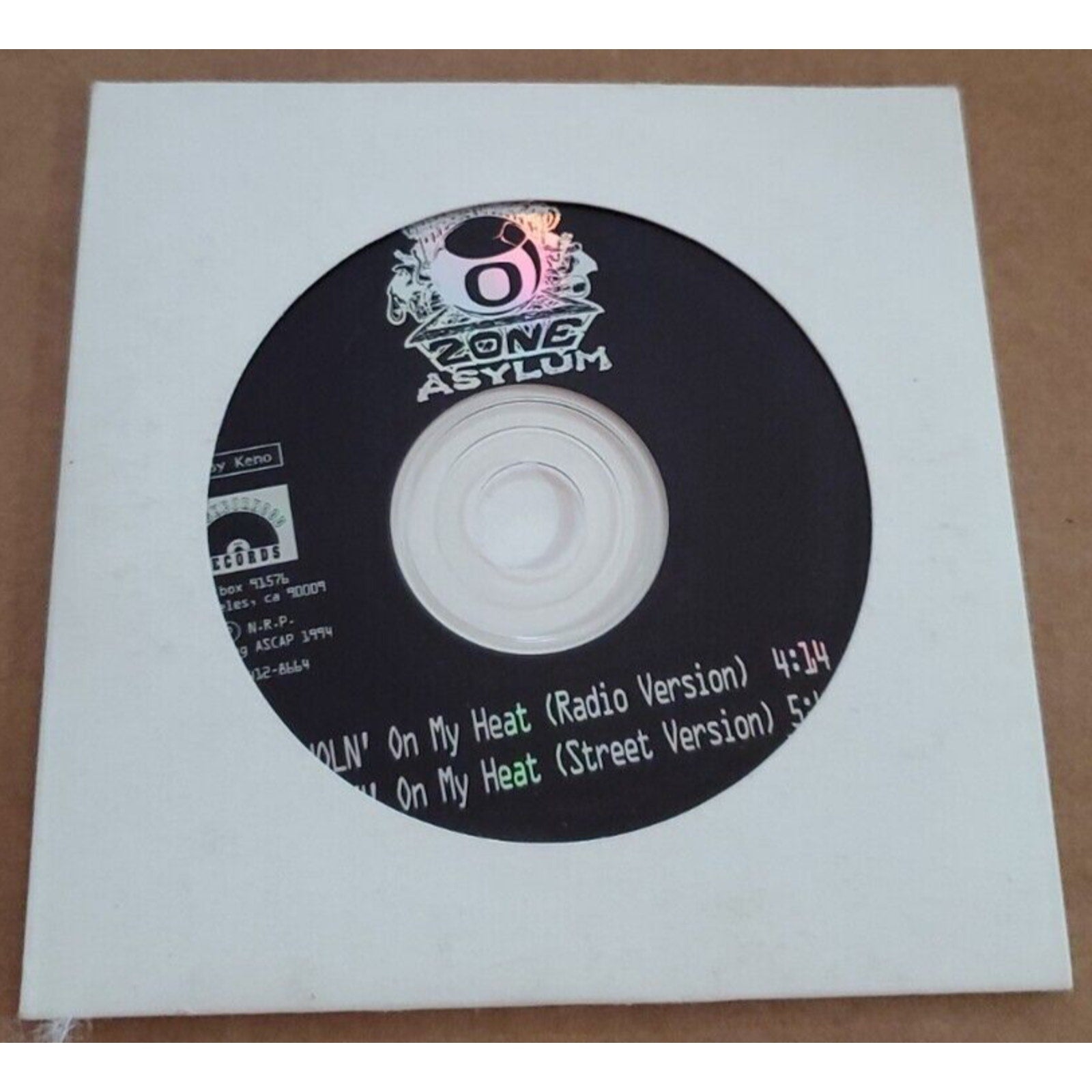 O Zone Asylum (CD)