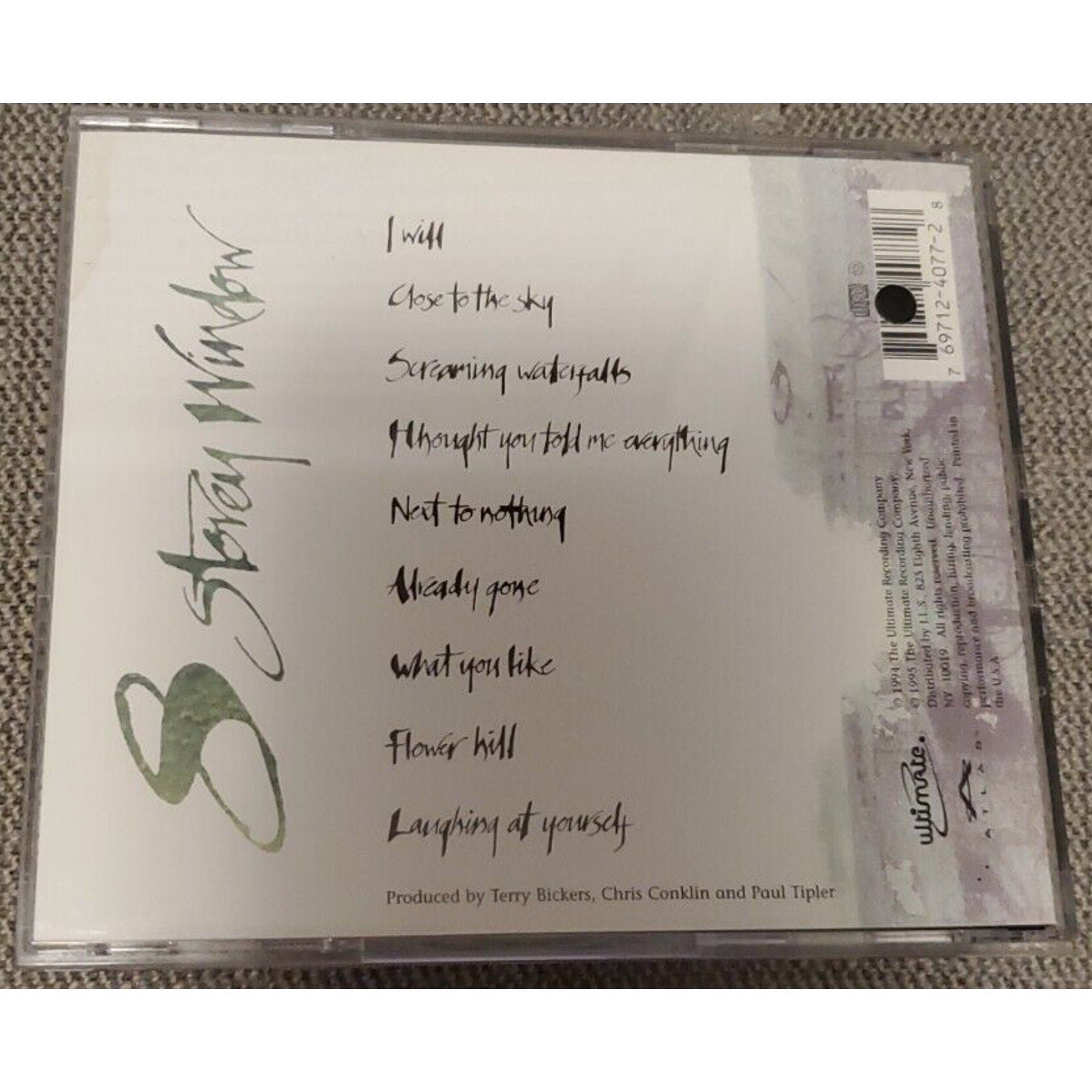 8 Storey Window by 8 Storey Window (CD, Oct-1995, Atlas)