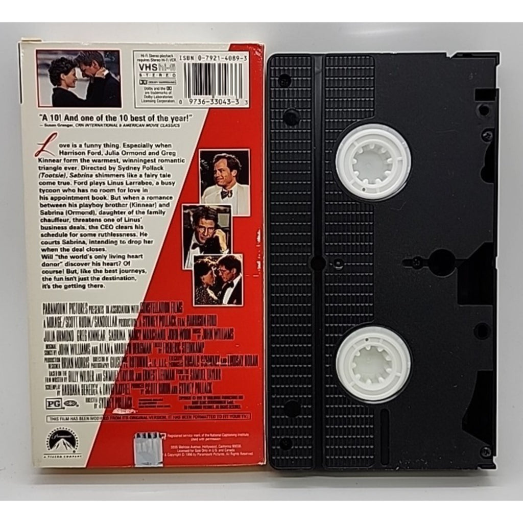 Sabrina (VHS, 1996, Paramount Presentations)