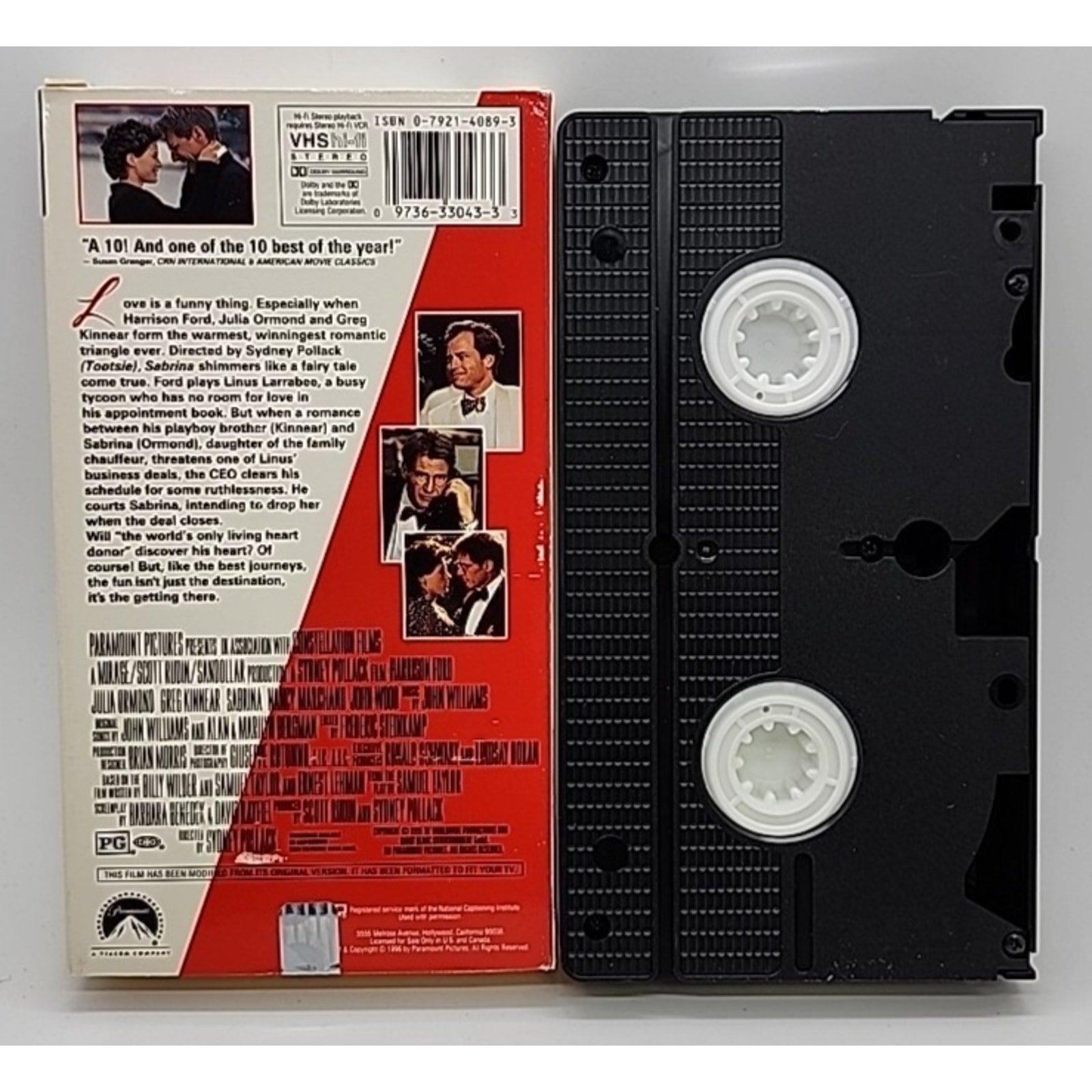 Sabrina (VHS, 1996, Paramount Presentations)
