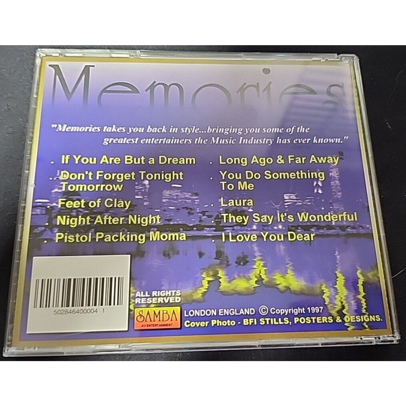 Frank Sinatra Old Blue Eyes Memories Of Yesterday Volume 15 (CD)