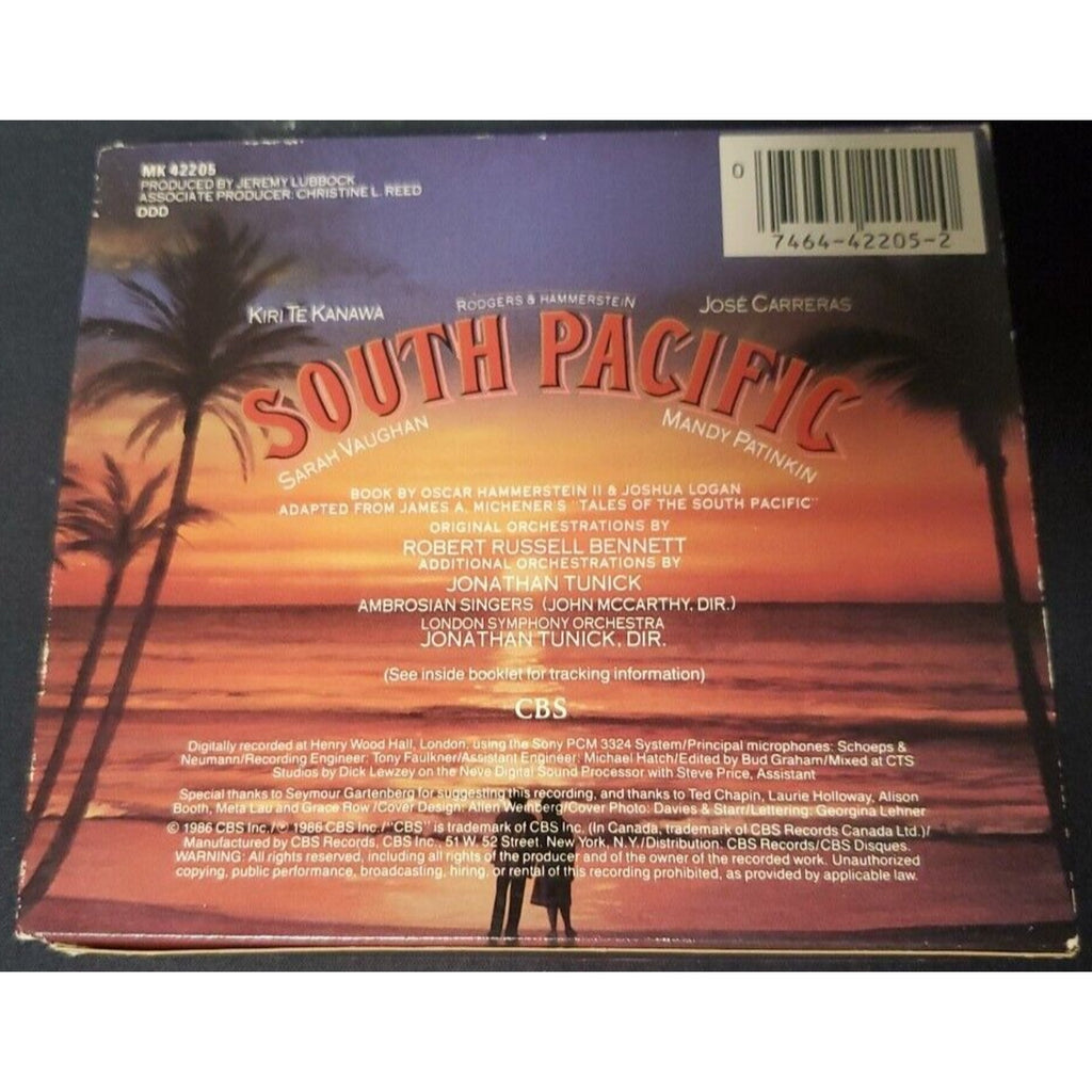 South Pacific (1986 London Studio Cast) - Music CD