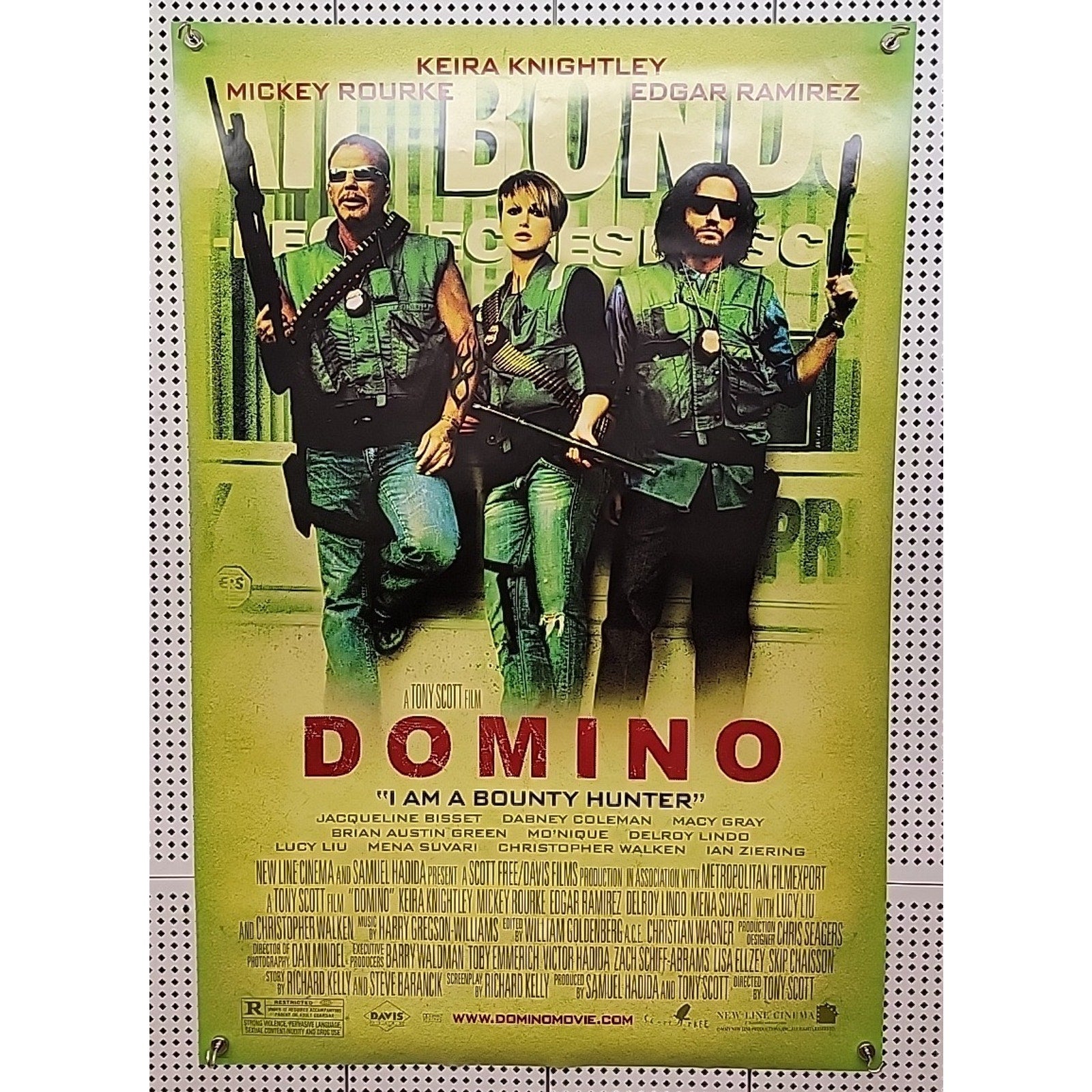 Domino 27x40 D/S Movie Poster 2005 27x41