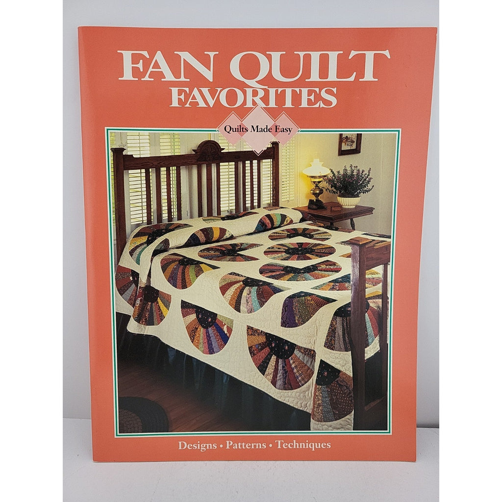 Fan Quilt Favorites" ©1995 Oxmoor House Quilts Made Easy® Quiting Leaflet 199107