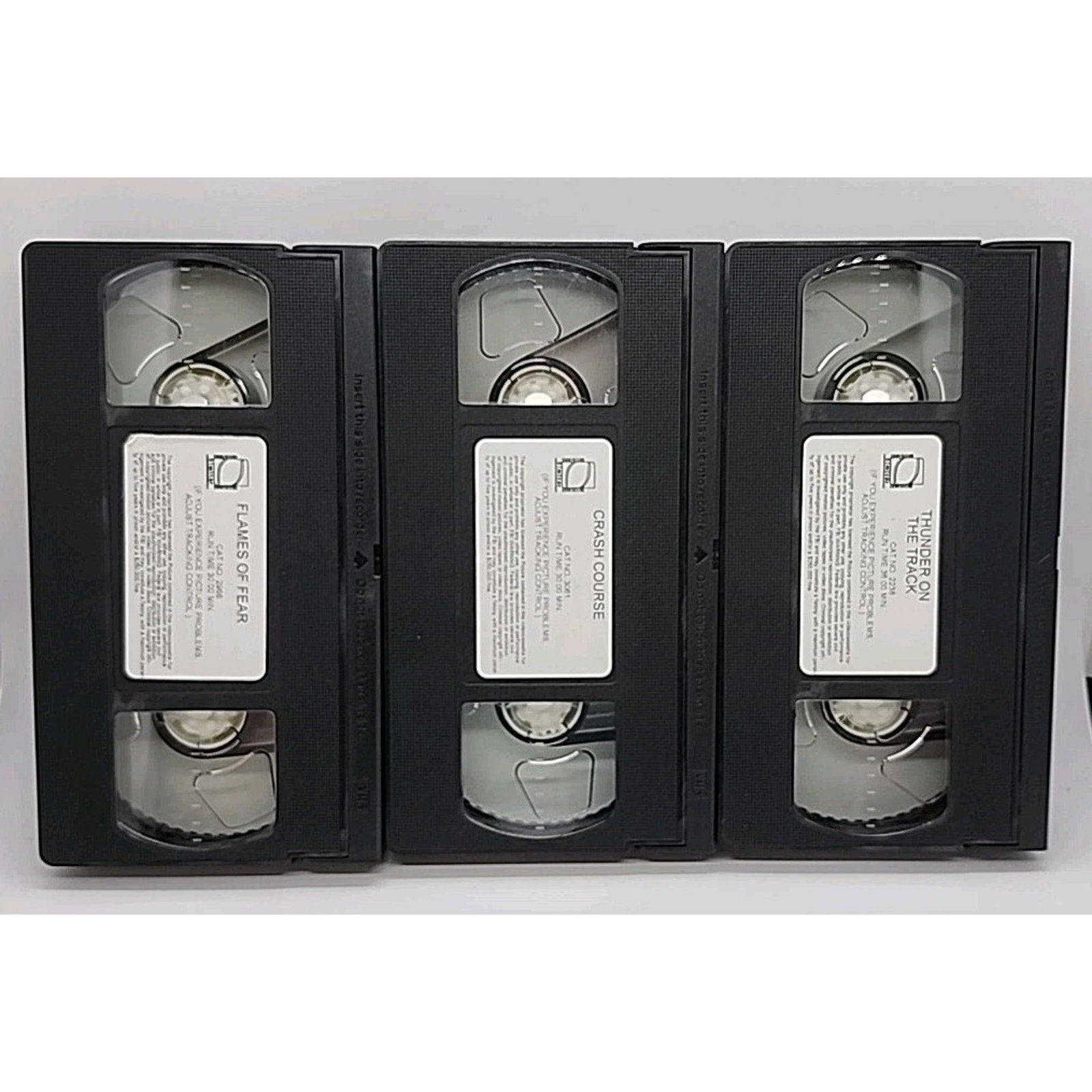 Crashes (VHS, 1994) 3 Video Tape Collection - Simitar Motorsports 3324