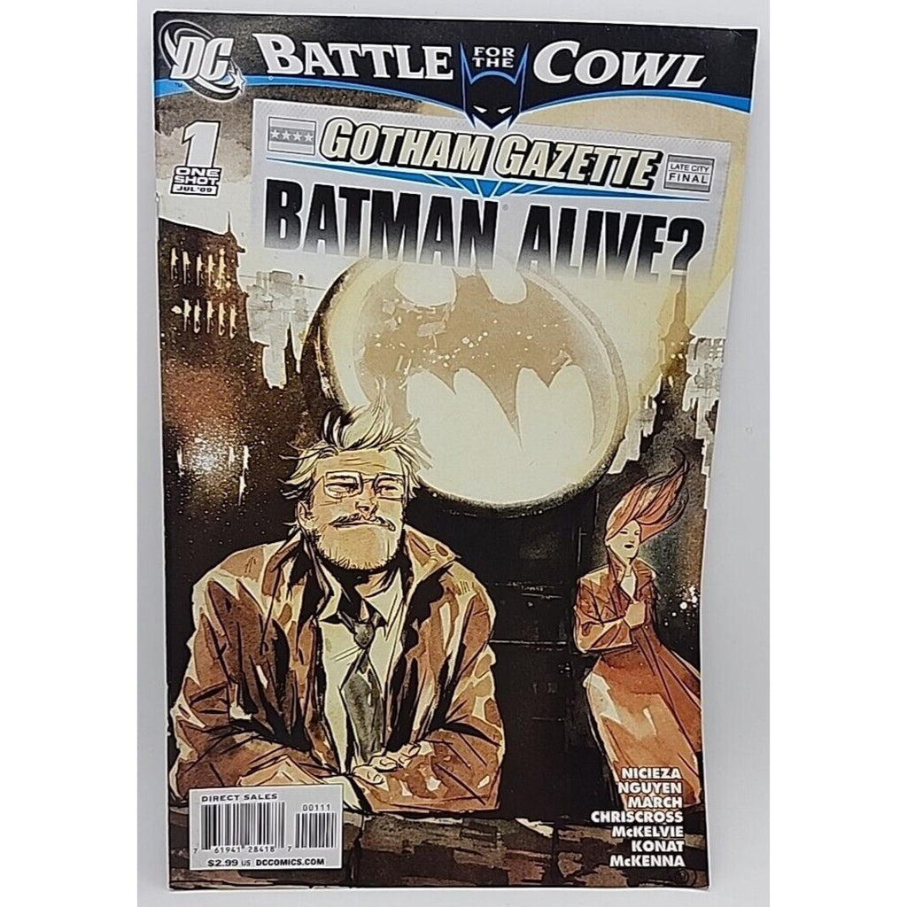 Gotham Gazette: Batman Alive? #1 DC Comics