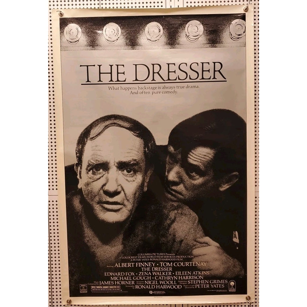 The Dresser 1984 Original 27X41 Movie Poster Albert Finney Tom Courtenay
