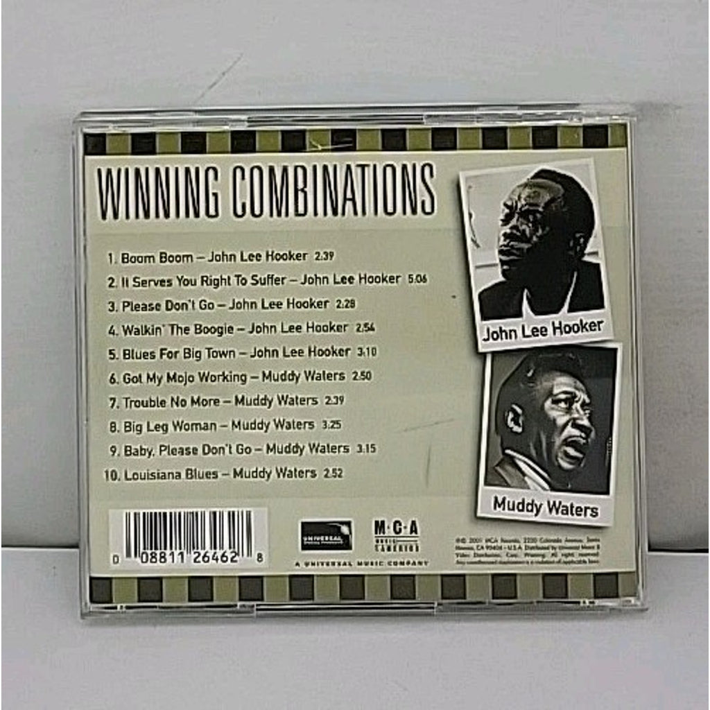 Winning Combinations by John Lee Hooker (CD, 2001)
