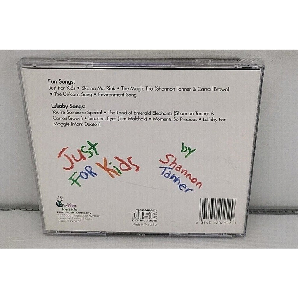 Just for Kids by Shannon Tanner (CD, Jan-2000, Elfin Music)