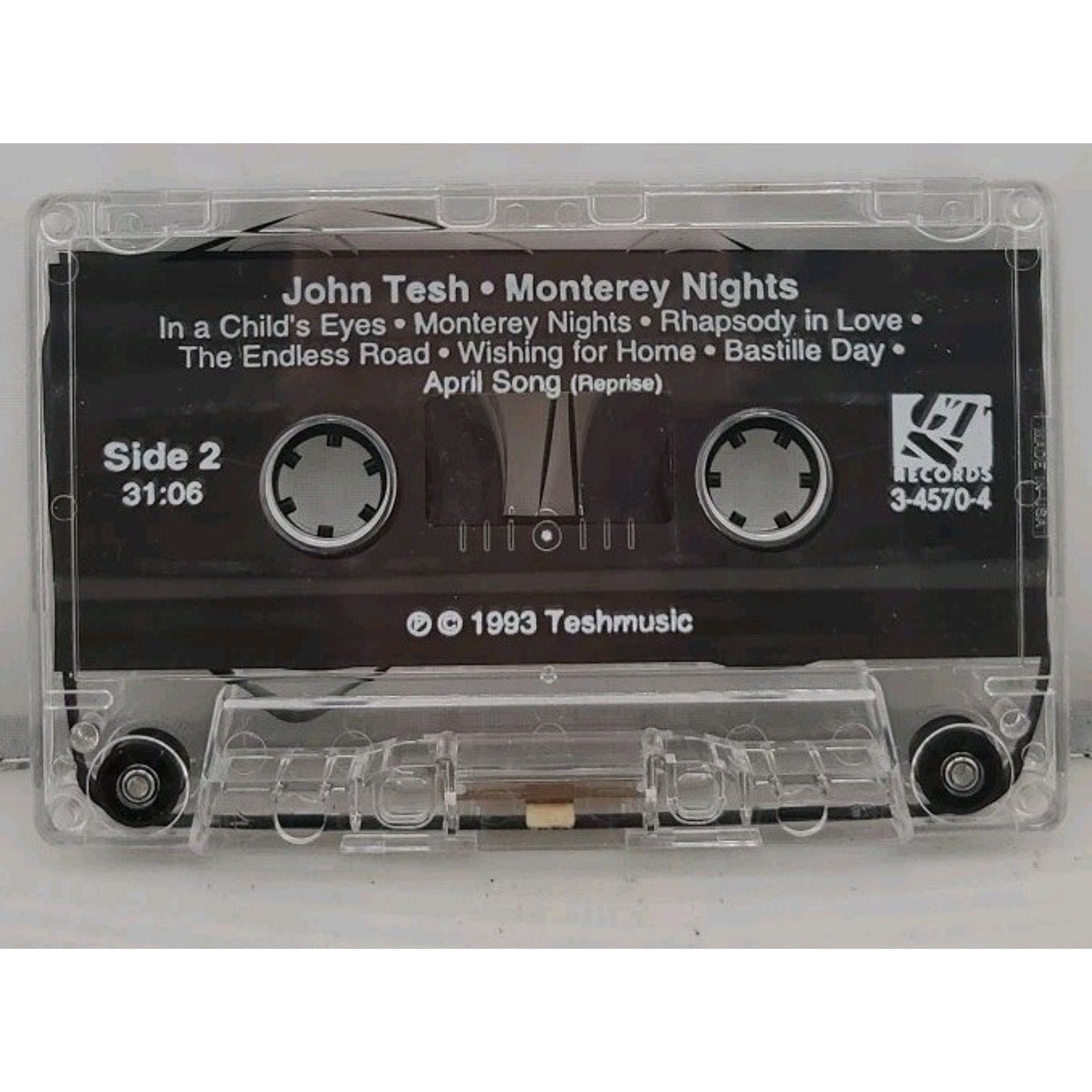 Monterey Nights by John Tesh (Cassette, Jun-1995, GTS Records)