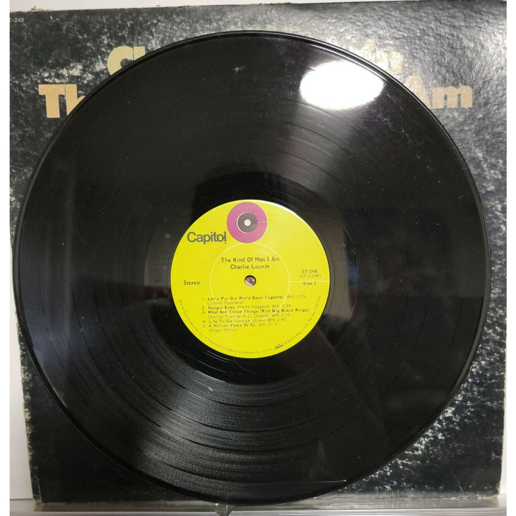Charlie Louvin – The Kind Of Man I Am (Vinyl)
