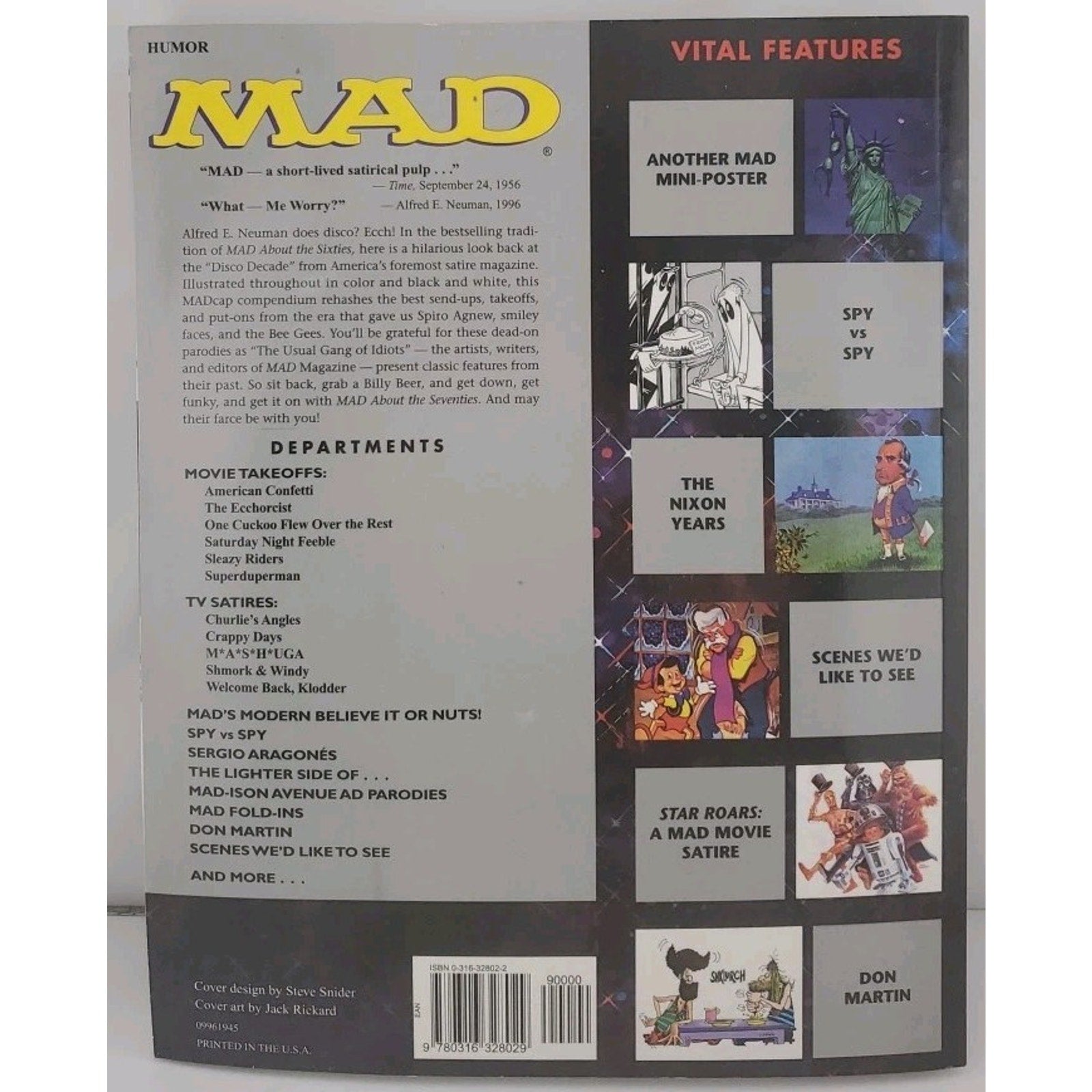 Mad about the Seventies : The Best of the Decade by Usual Gang of Idiots...