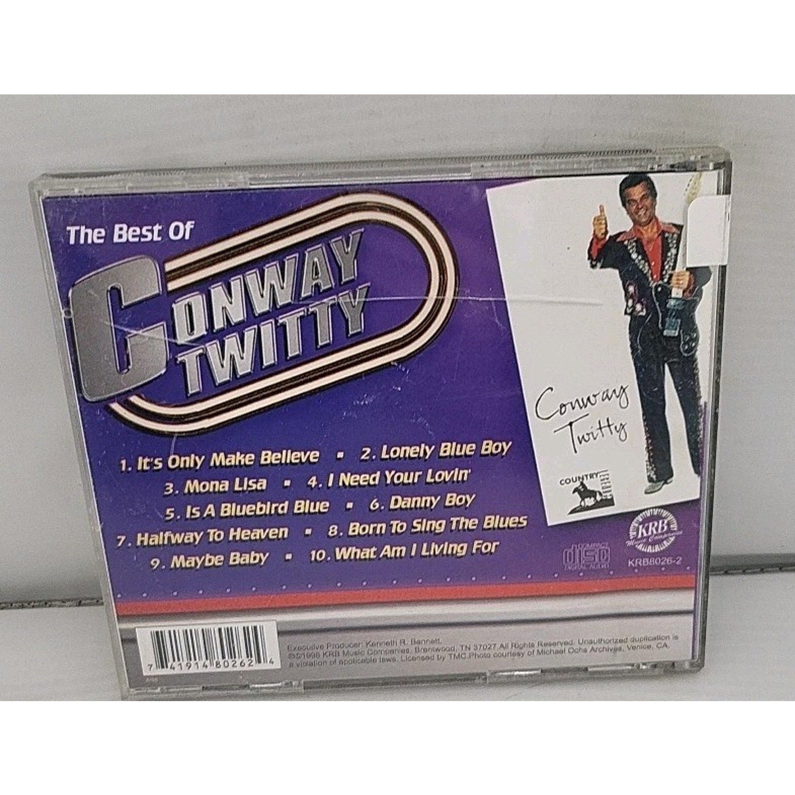 Conway Twitty - It's Only Make Believe - CD The Best Of