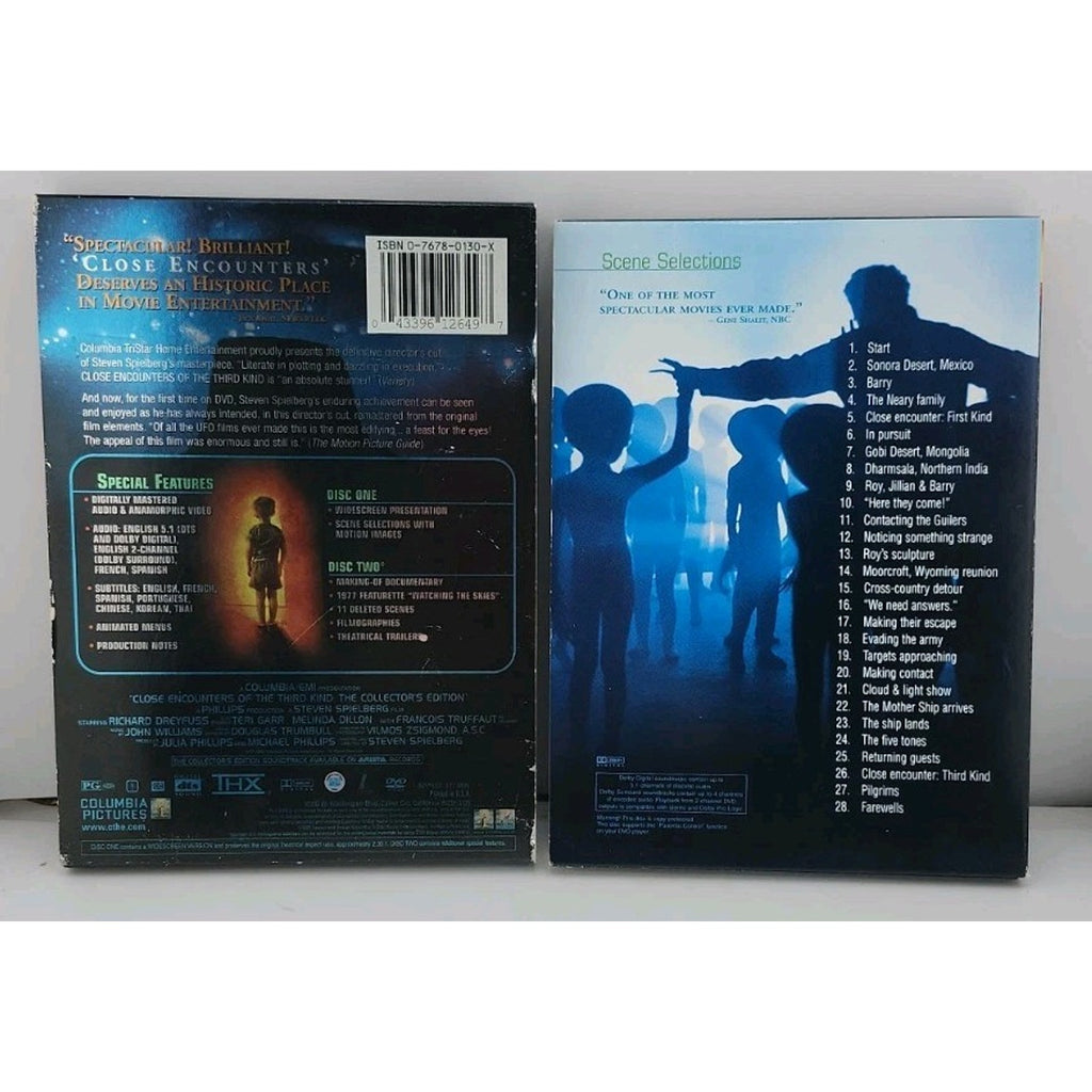 Close Encounters of the Third Kind (DVD, 2001, 2-Disc Set, Collectors Edition)