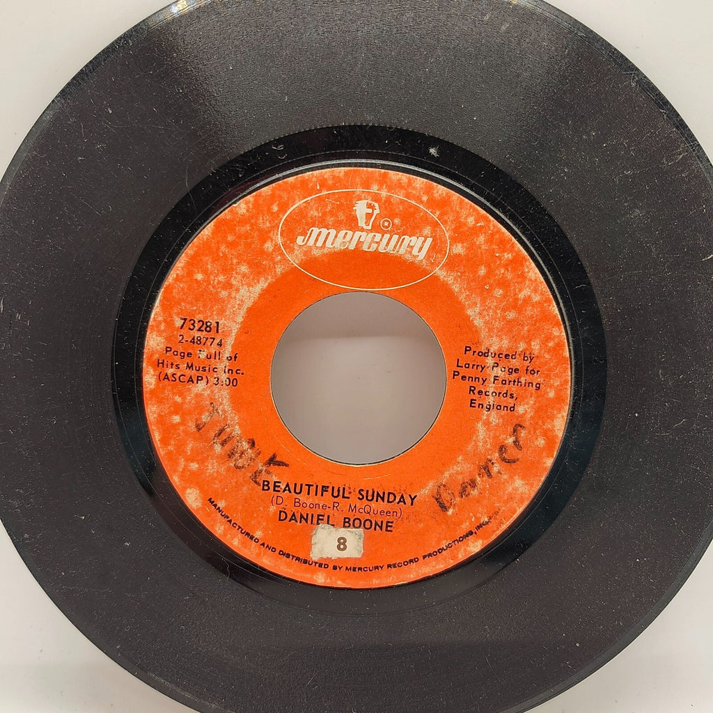 Truly Julie / Beautiful Sunday By Daniel Boone (Record) - 73281