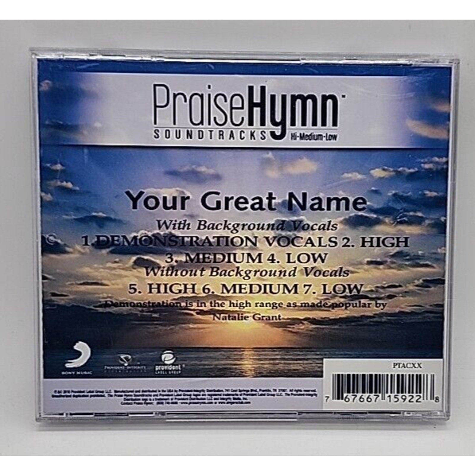 Praise Hymn Soundtracks Your Great Name (CD)