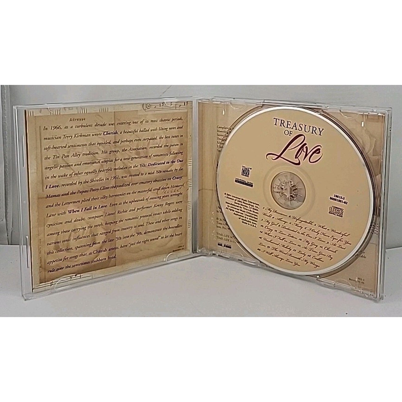 Treasury of Love by Various (CD, 2004)