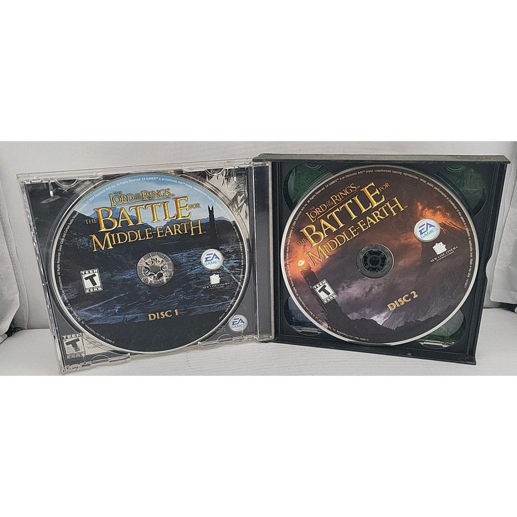 The Battle for Middle-Earth (PC-CD, 4-Disc, 2004)