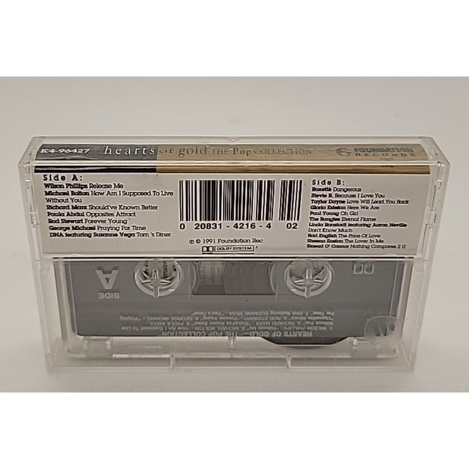 Hearts Of Gold The Pop Collection (Cassette)
