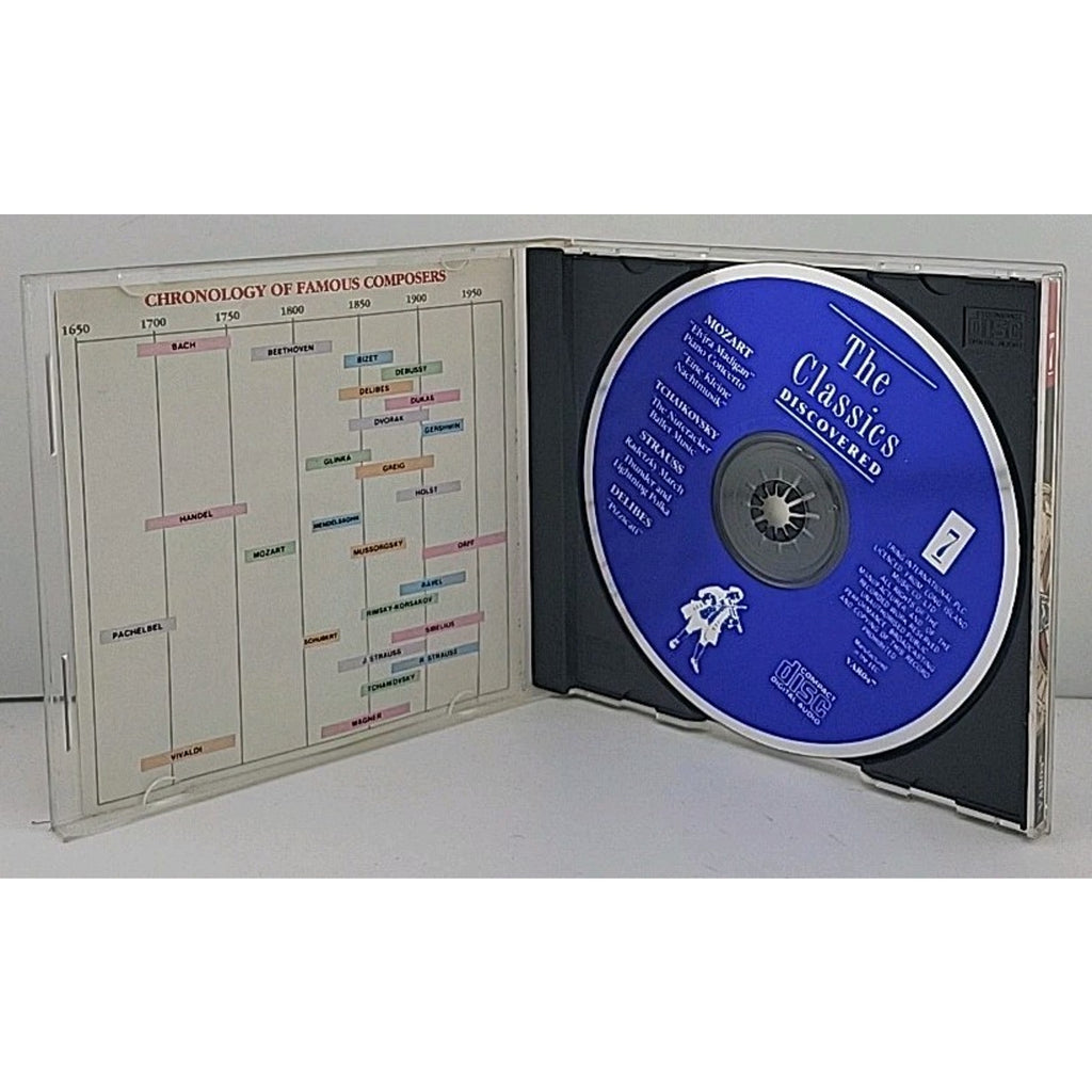 The Classics Discovered 7 Mozart, Tchaikovsky, Strauss, Delibes CD 1950