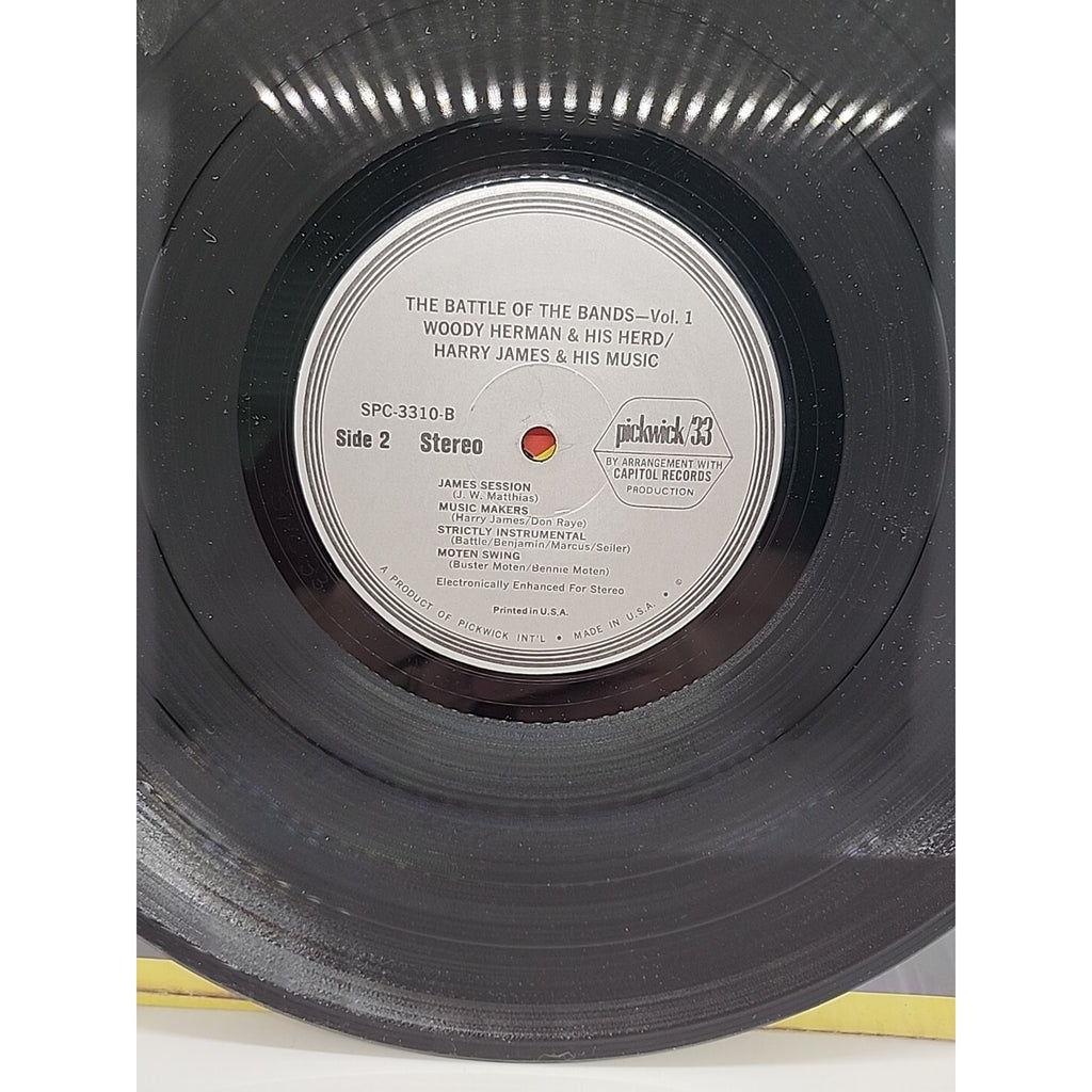 Woody Herman Harry James Battle Of The Bands (Record)