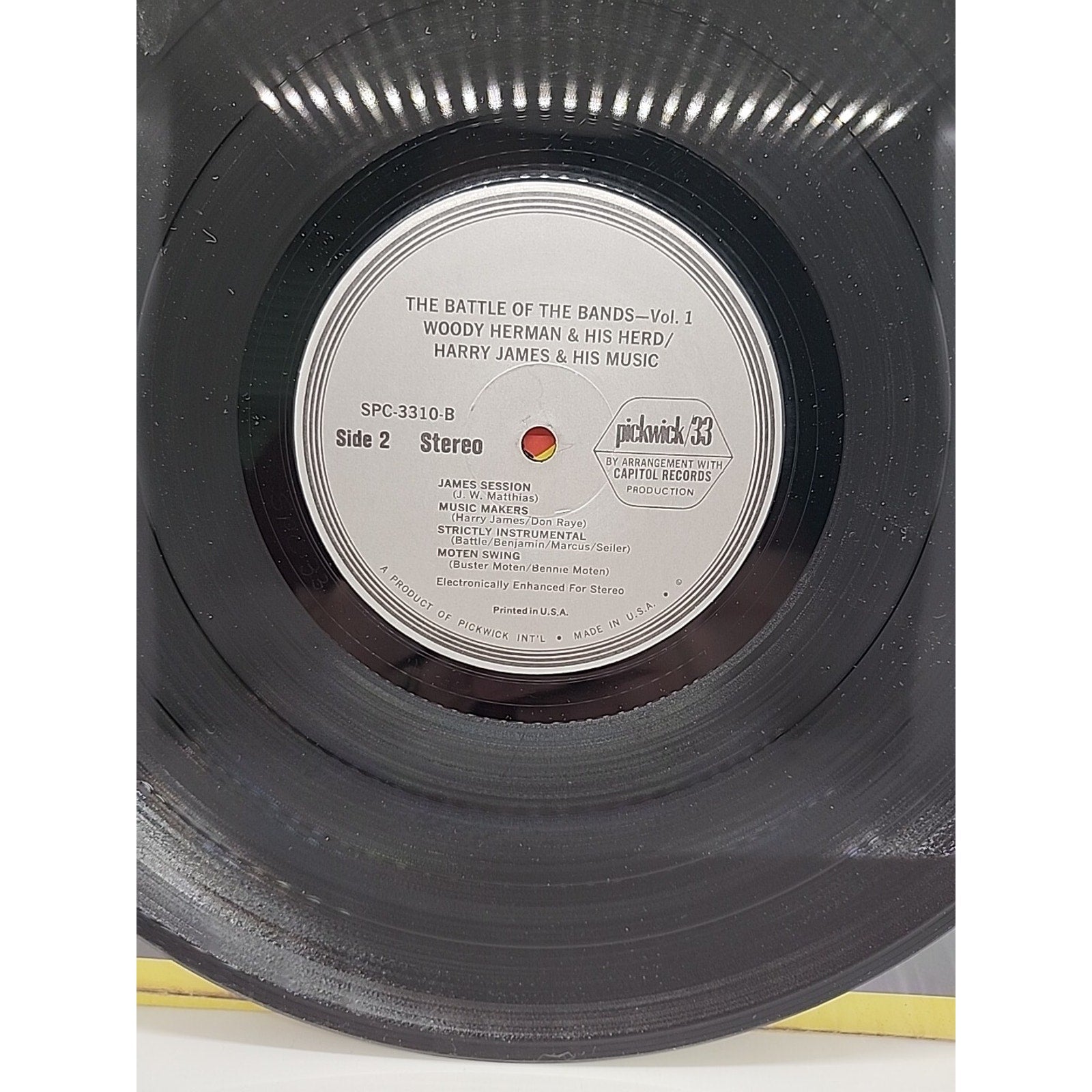 Woody Herman Harry James Battle Of The Bands (Record)