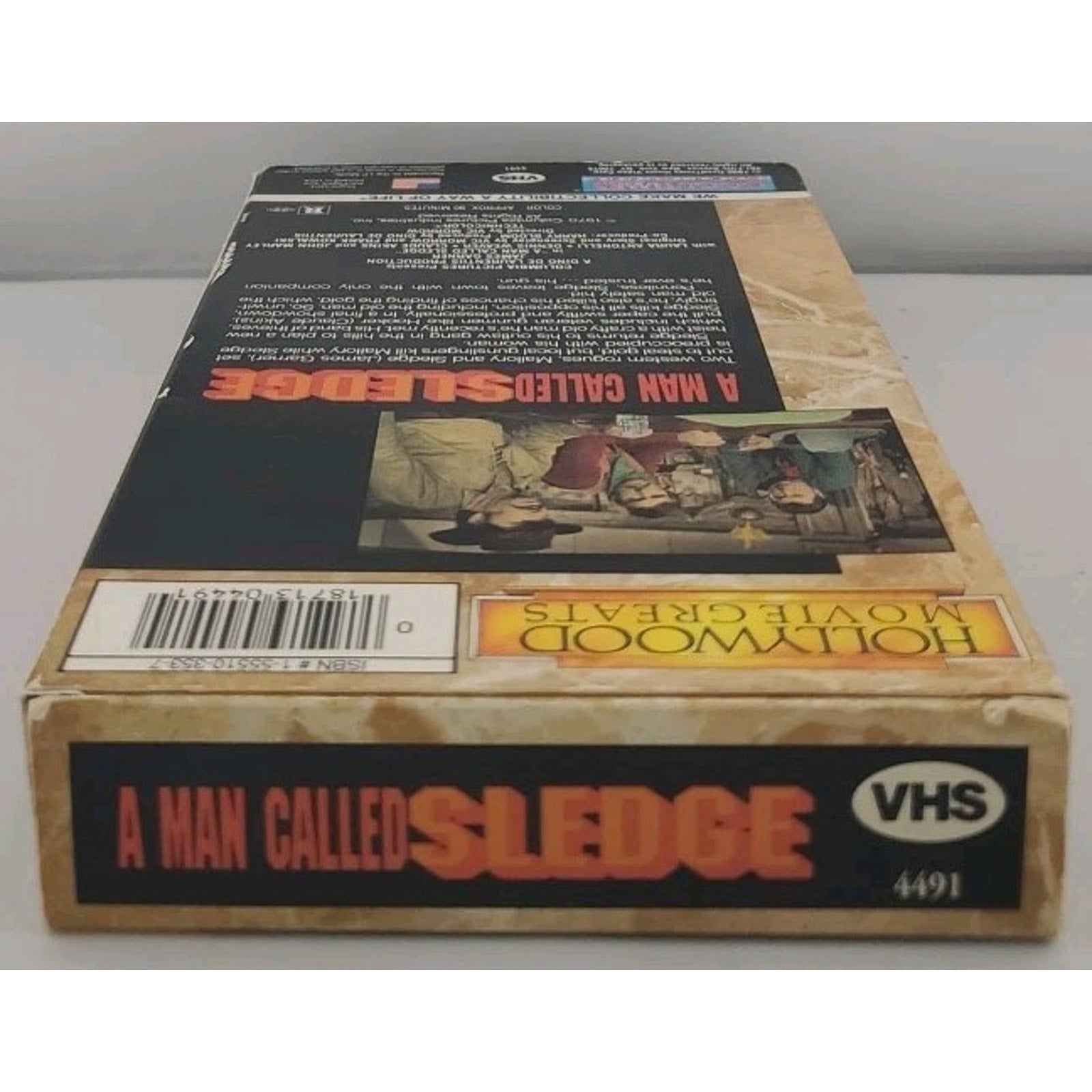 A Man Called Sledge (VHS, 1970)