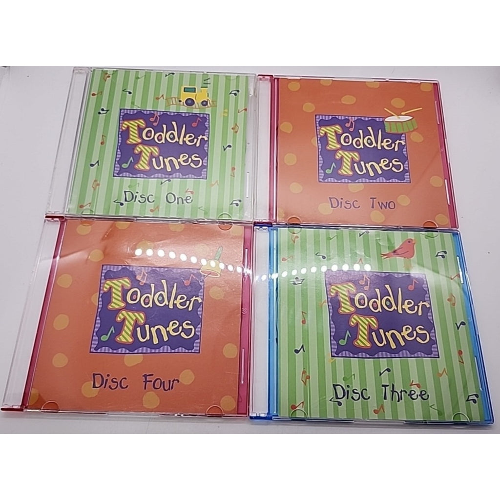 Toddler Tunes (4-Disc Set,CDs)