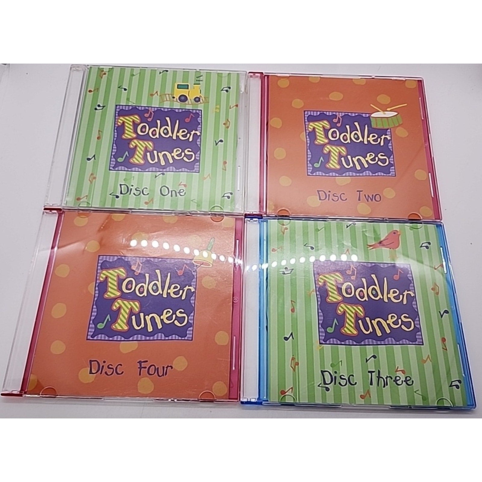 Toddler Tunes (4-Disc Set,CDs)