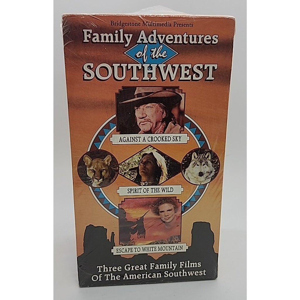 Family Adventures of the Southwest (VHS) 3 Movie Set *Brand New*