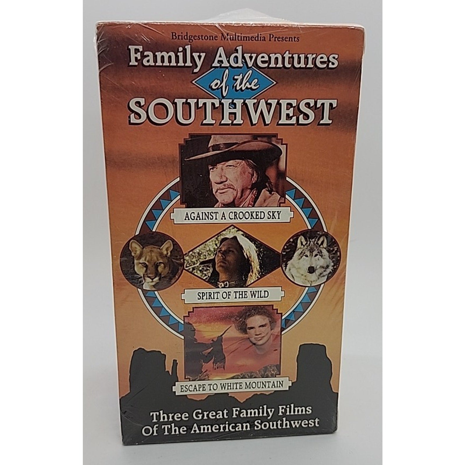 Family Adventures of the Southwest (VHS) 3 Movie Set *Brand New*