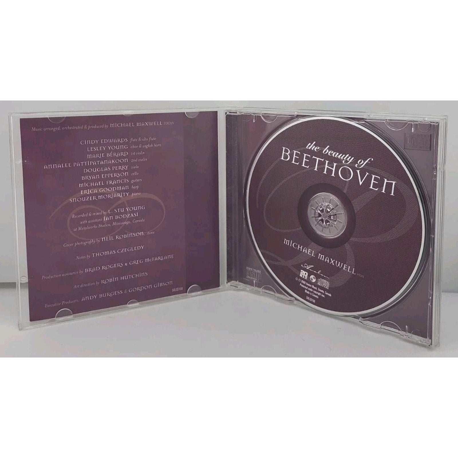 Beauty of Beethoven by Michael Maxwell (CD, 2001)