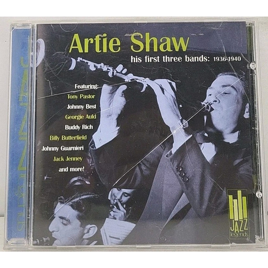 His First Three Band-1936-40 by Artie Shaw (CD, 2003)