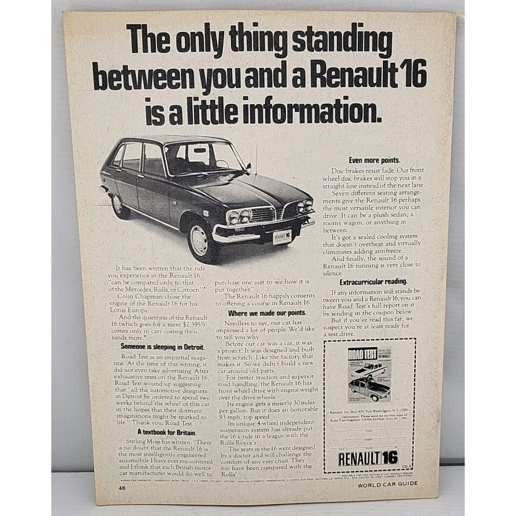 World Car Guide July 1970